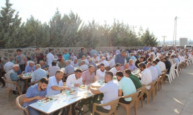 Çapan ailesinden birlik ve beraberlik yemeği