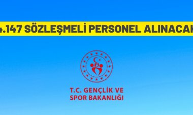 Gençlik ve Spor Bakanlığı 4147 personel alacak