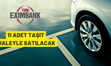 Türkiye İhracat Kredi Bankası A.Ş.'den taşıt satış ihalesi