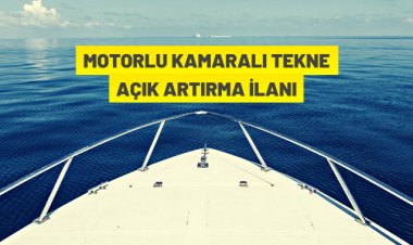 Tekne satış ihalesi