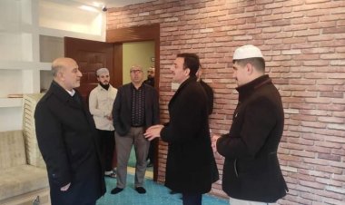 Ateş Kur'an Kursunda İncelemelerde Bulundu