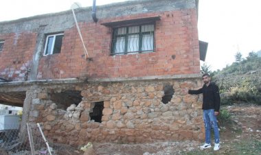 Depremde şaşırtan görüntü