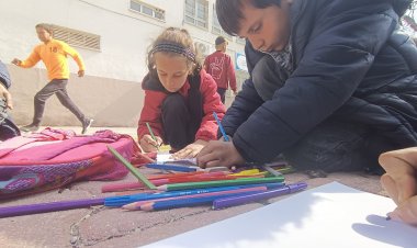 Depremzede çocuklara çeşitli sporsal ve  kültürel çalışmalar yapılıyor 