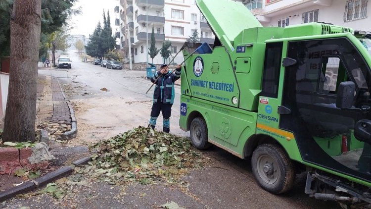 Şahinbey'de ilçenin her noktası temizleniyor