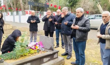 MHP Nizip ve Karkamış İlçe Teşkilatlarından 6 Şubat Depremi Şehitlerine Anlamlı Ziyaret