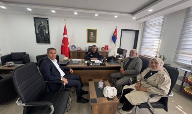 AK Parti Nizip Sosyal Politikalar Başkanlığından Jandarma Komutanlığına Ziyaret