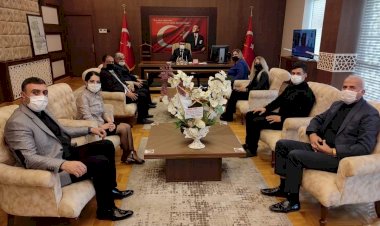 Kaymakam Şahin'e Ziyaret