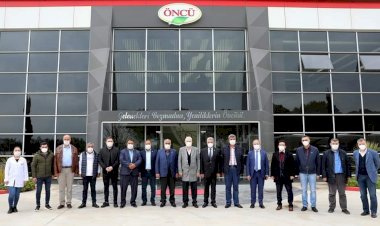 NTO Meclis Başkanı Karabacak Zeytincilik İnceleme Gezisine Katıldı