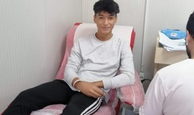 Nizip Spor'dan 'Kan ver can ver' kampanyasına destek