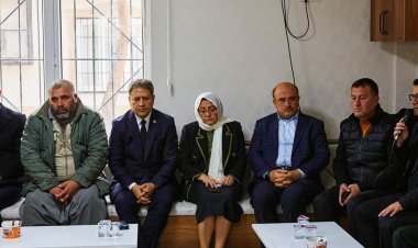 Şehit Öğretmen Ayşenur Alkan'ın Ailesine  Ziyaret 