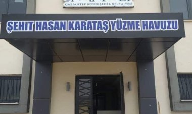 Küçük Şehidimizin ismi Yüzme Havuzunda Yaşayacak 