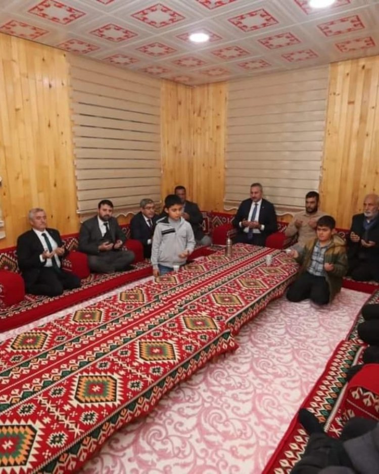 Şehit Hasan Karataş'ın ailesine taziye ziyareti 
