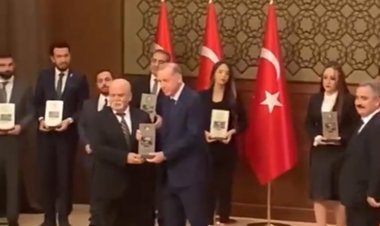 Gaziantep Olay Medya'ya Cumhurbaşkanı Erdoğan'dan Ödül! 