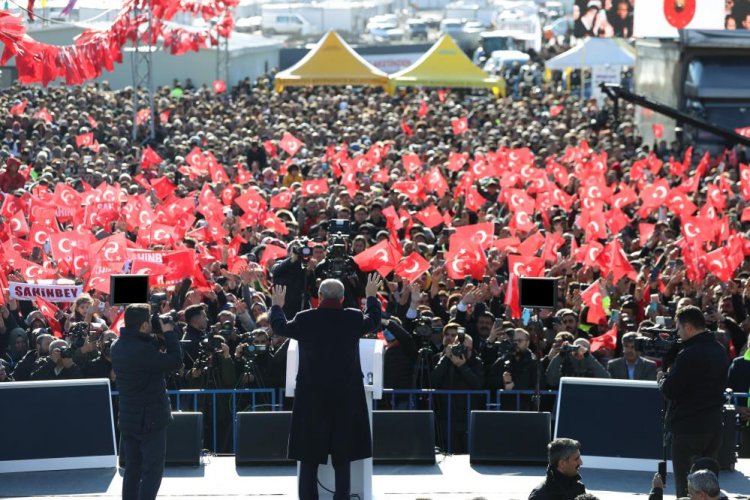 Cumhurbaşkanı Erdoğan: “Seçimden sonra tüm vaktimizi ve enerjimizi Türkiye yüzyılının inşasına vereceğiz”