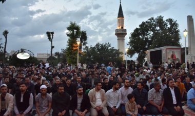 Gaziantep'te İsrail'in Gazze'ye yönelik saldırıları protesto edildi