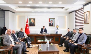 AK Partili Siyasetçilerden Gaziantep İl Başkanı Fedaioğlu'na Ziyaret