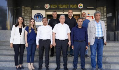 NİZİP VERGİ DAİRESİ’NDEN NTO’YA İSTİŞARE ZİYARETİ