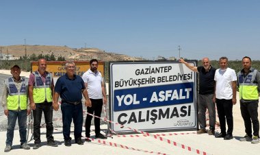 Fıstık Kent TOKİ Bölgesinde Yol ve Asfalt Atağı