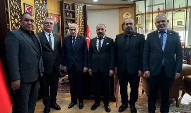 MHP Nizip İlçe Teşkilatından Genel Başkan Devlet Bahçeli’ye Ziyaret