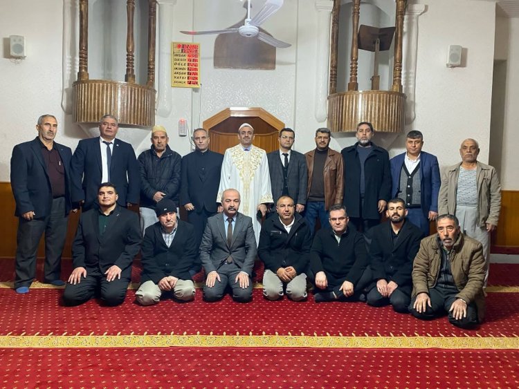 Nizip İlçe Müftüsü Selahattin Özçelik’ten Gevence Camii’ne Ziyaret