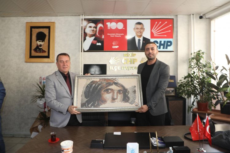 Doğan’dan CHP İlçe Başkanlarına tebrik ziyareti