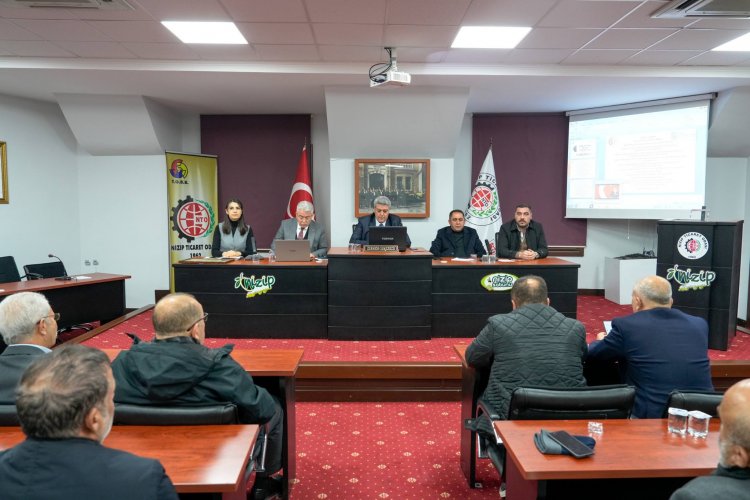 NİZİP TİCARET ODASI 2025 YILININ SON MECLİS TOPLANTISINI GERÇEKLEŞTİRDİ