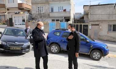 Başkan Sarı'dan mahalle ziyareti 