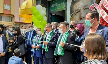 Gelecek Partisi Genel Başkanı Davutoğlu, Nizip'te