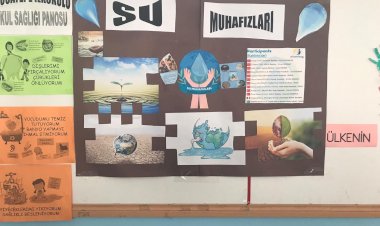 “ Su Muhafızları " adlı e-Twinning proje çalışmaları sürüyor