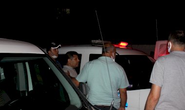 Nizip'te çocuklarını rehin alıp, evini yaktı