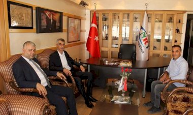 Emniyet Müdürü Yaman'dan NRT'ye veda ziyareti